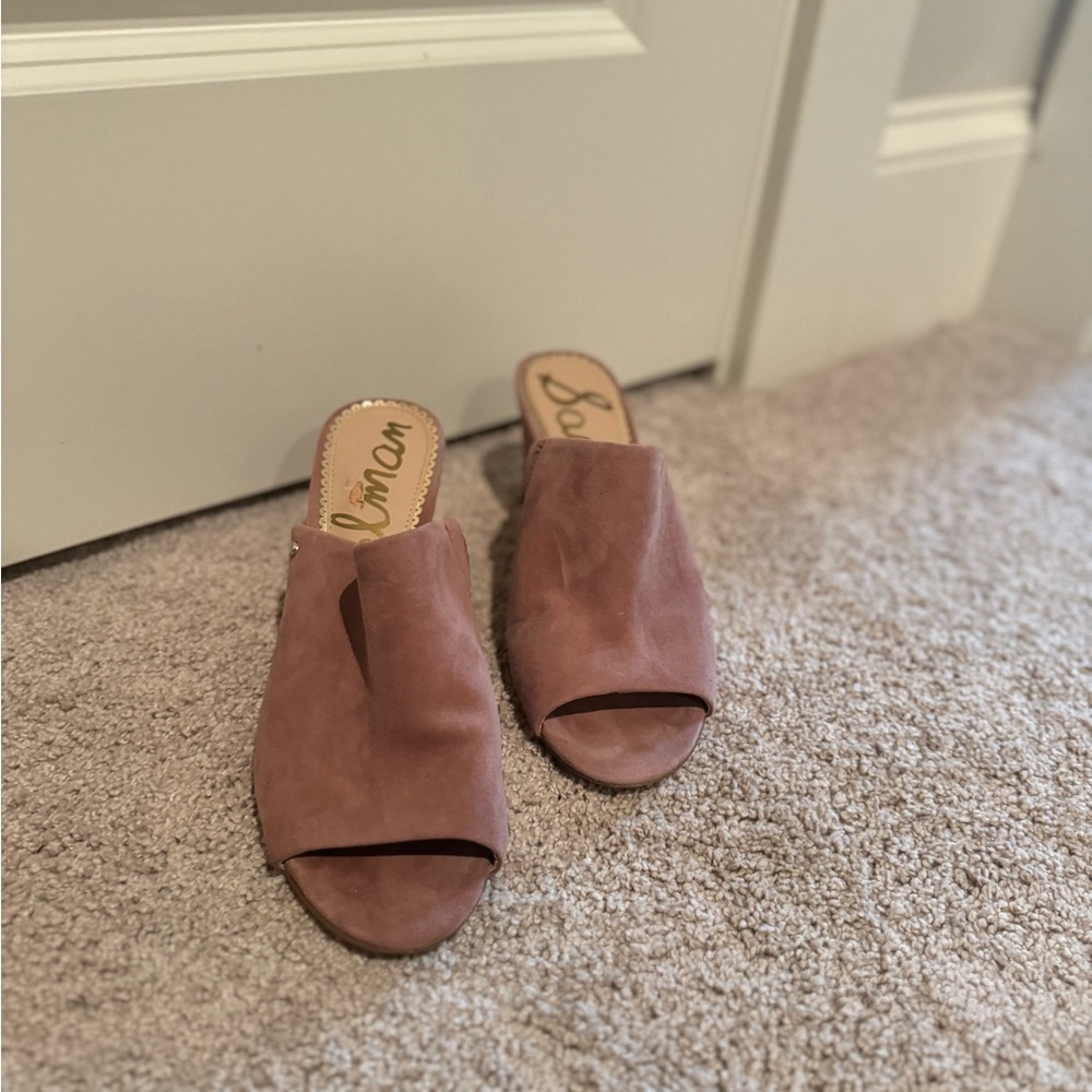 Sam Edelman Women's Pink Mules